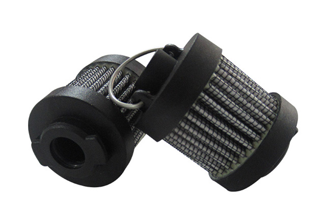 Hydraulic glass fiber oil filter